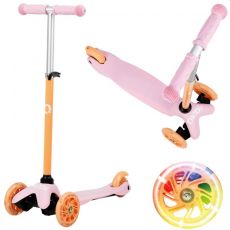 Самокат трехколесный QKIDS Lumis orange